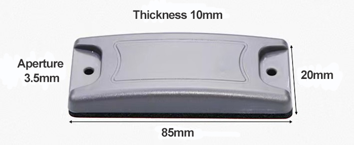 ABS RFID on metal tag / hard tag