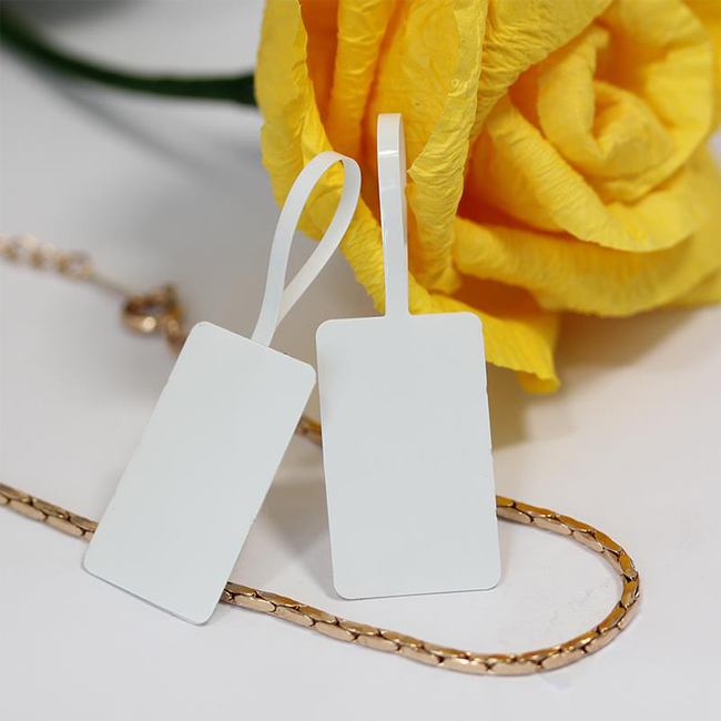 68x26mm RFID Jewelry Tag U9 PET