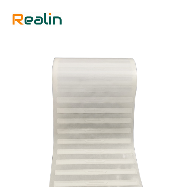 125x7mm UHF RFID library label U8 U9